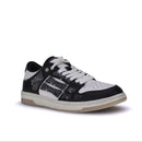 Black and white sneaker on a white background