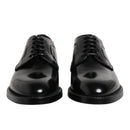 Dolce & Gabbana Black Leather Lace Up Formal Derby Shoes