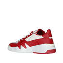 Giuseppe Zanotti Red & White Leather Men's Sneakers