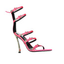 Versace Pink Pin-Point Sandals