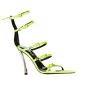 Versace Neon Pin-Point Sandals