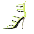 Versace Neon Pin-Point Sandals