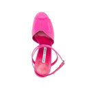 Manolo Blahnik Hourani 105 Patent Pink Sandals