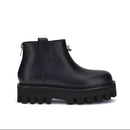 Alexander McQueen Black Platform Ankle Boots