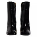 Dolce & Gabbana Black Jackie Leather Mid Calf Boots