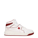 Valentino Garavani White HighTop Leather Sneakers