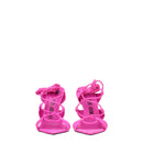 The Attico Pink Leather Sandal