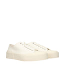 Jil Sander Beige Fabric Sneakers