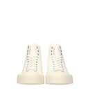 Jil Sander Beige Fabric Sneakers