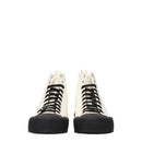 Jil Sander Beige Fabric Sneakers