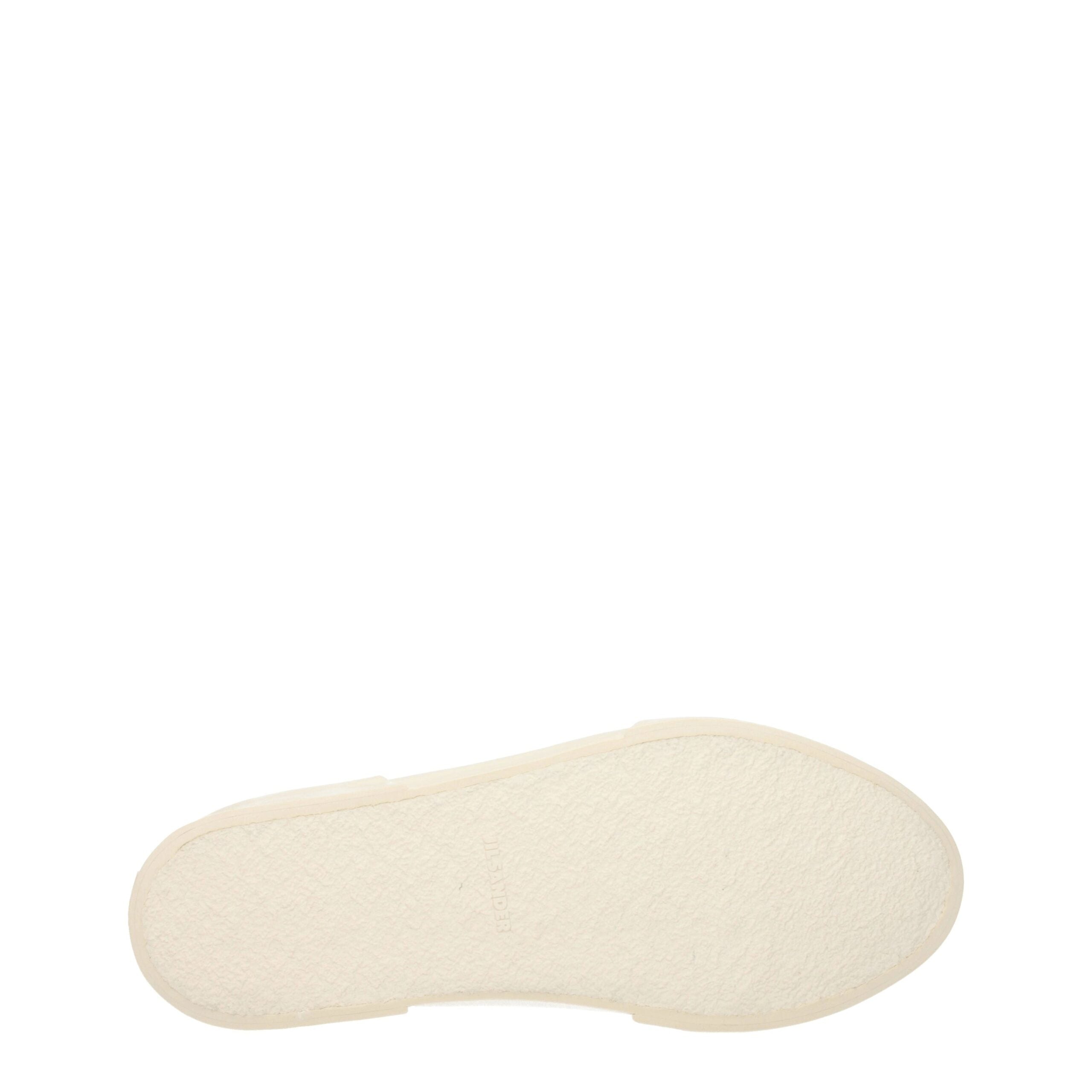 Jil Sander Beige Fabric Sneakers