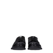 Dolce & Gabbana Black Leather Oxfords And Derbies