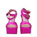 Jimmy Choo Pink Satin Sandal