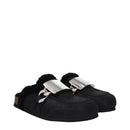 Jw Anderson Black Leather Slides