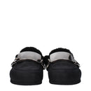 Jw Anderson Black Leather Slides