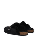 Jw Anderson Black Leather Slides