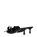 Prada Black Patent Leather Sandals