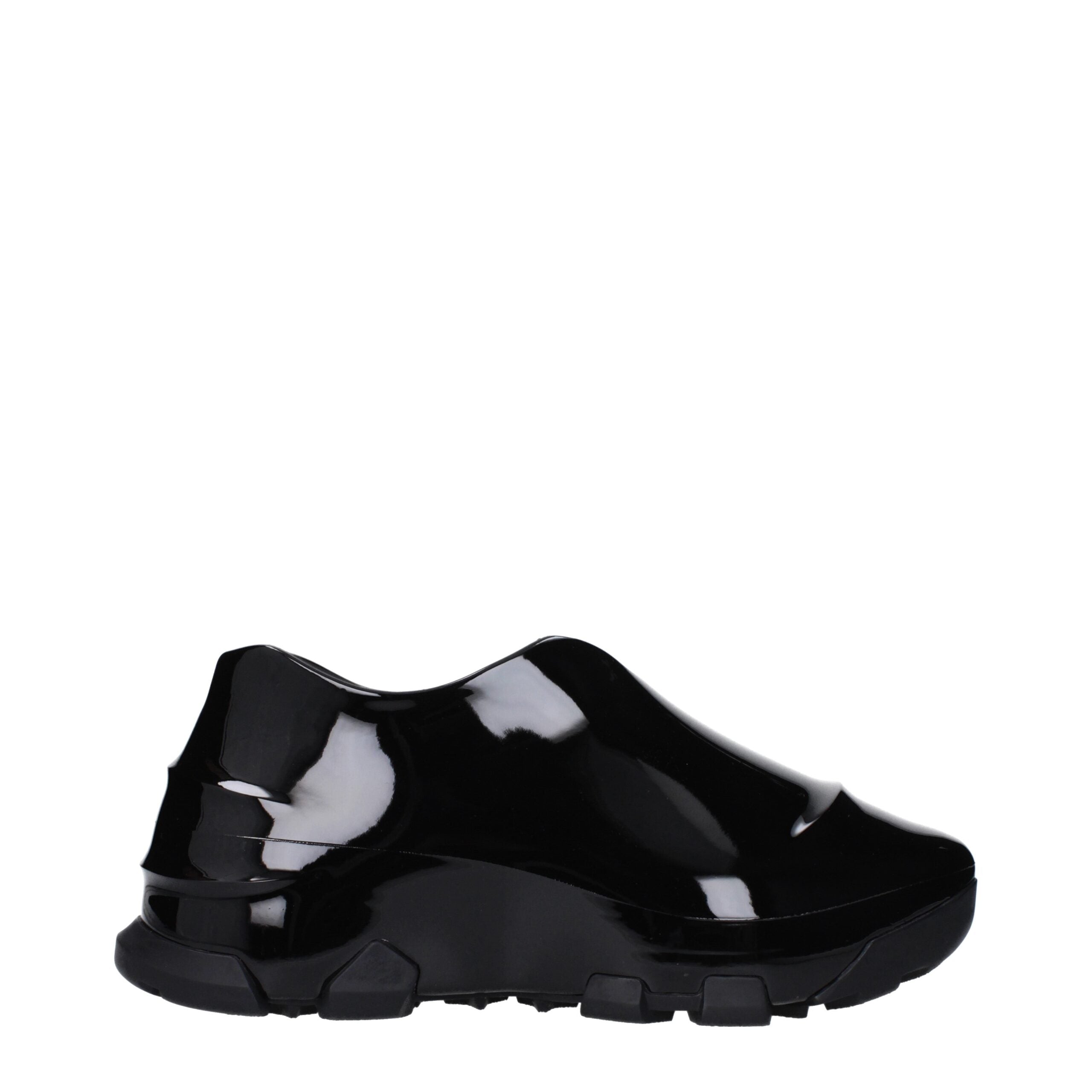 Givenchy Black Patent Sneakers