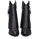 Givenchy Black Leather Ankle