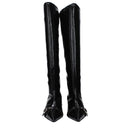 Ganni Black Leather Boots