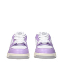 Versace Levander Leather Sneakers