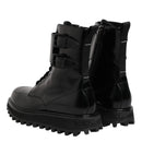 Dolce & Gabbana Black Leather Lace Up Men’s Boots