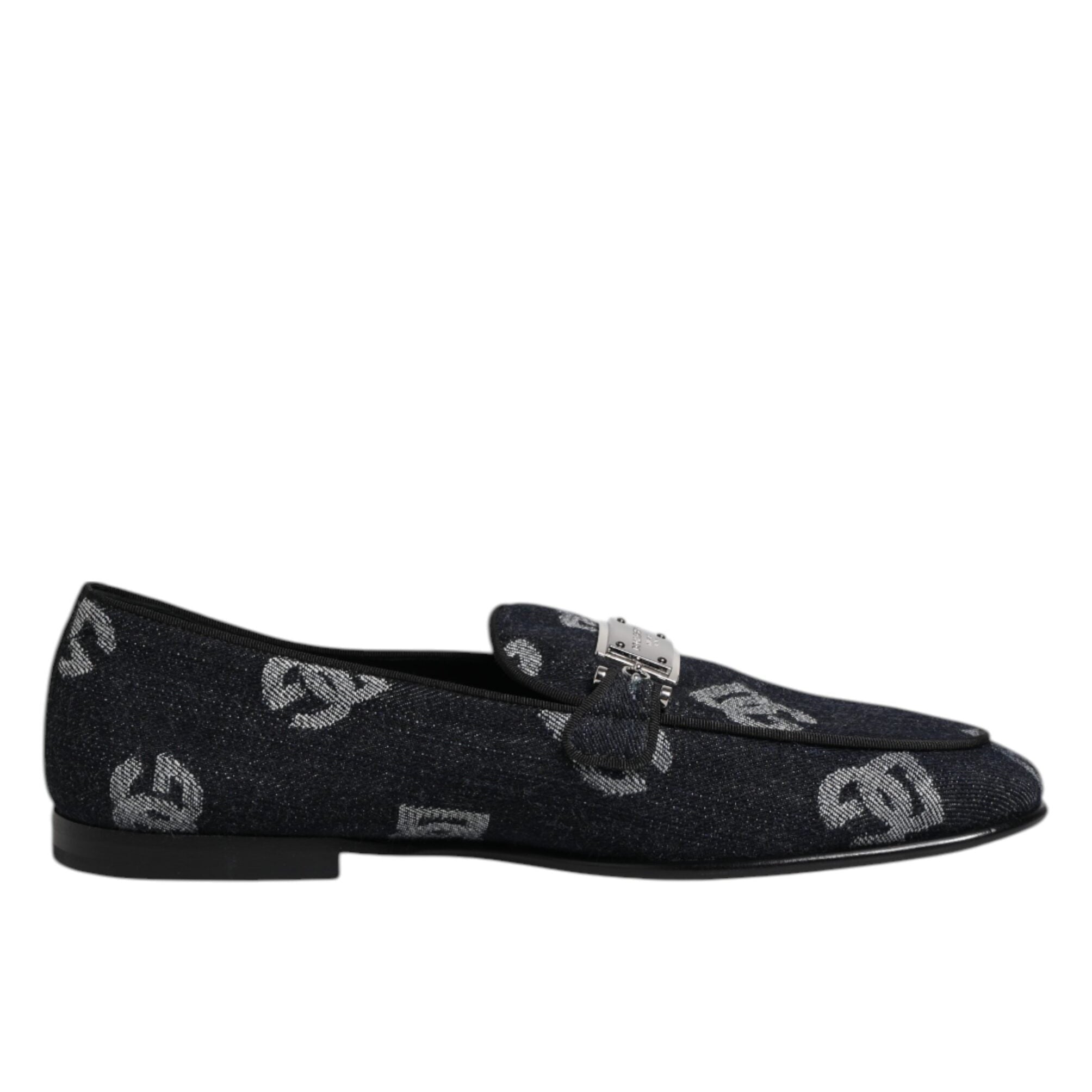 Dolce & Gabbana Cotton Formal Loafers