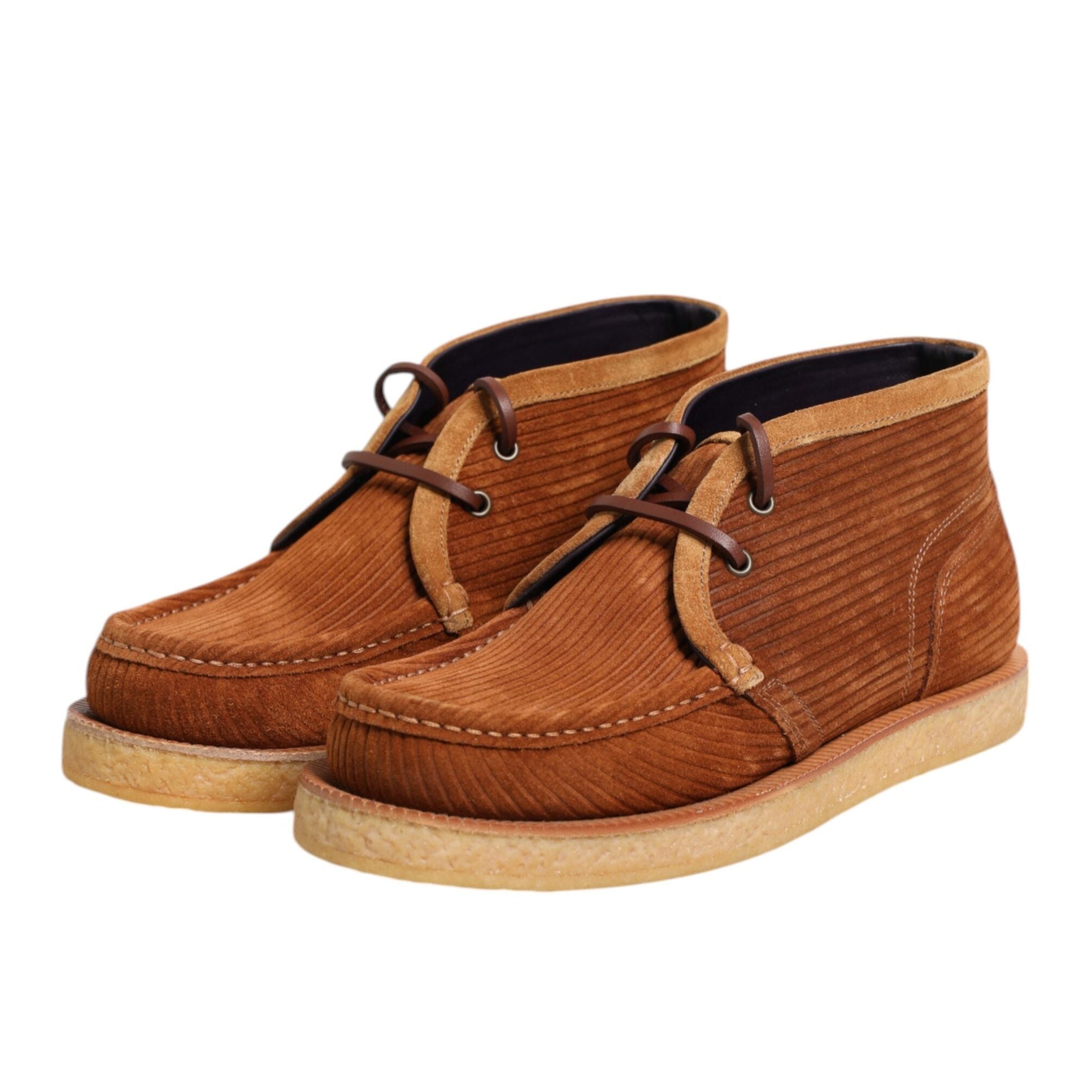 Dolce & Gabbana Brown Suede Nubuck Leather Desert Ankle Boots