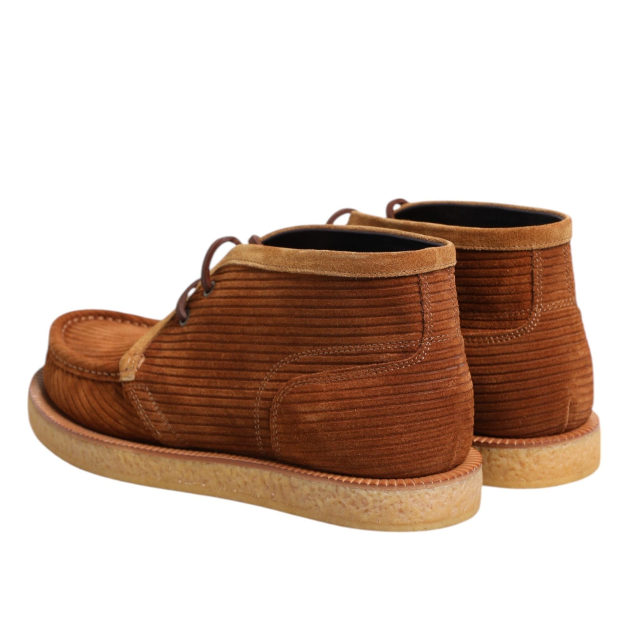 Dolce & Gabbana Brown Suede Nubuck Leather Desert Ankle Boots