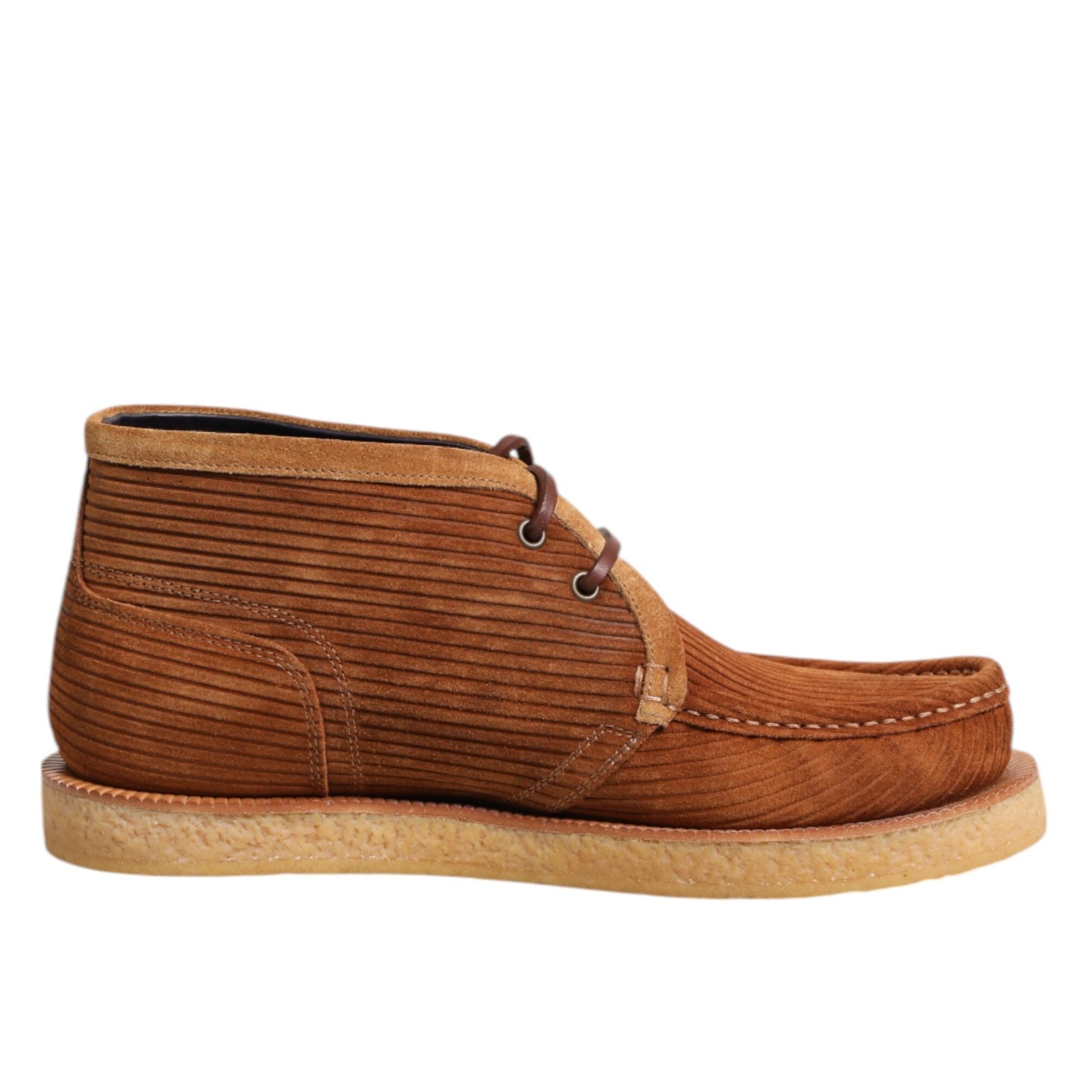 Dolce & Gabbana Brown Suede Nubuck Leather Desert Ankle Boots