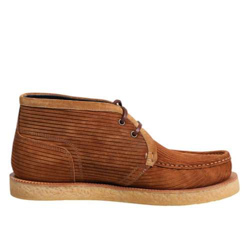 Dolce & Gabbana Brown Suede Nubuck Leather Desert Ankle Boots Shoes