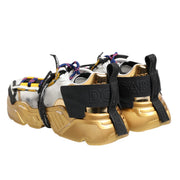 Dolce & Gabbana Multicolor Gold Daymaster Sneakers