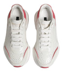 Dolce & Gabbana White Pink Daymaster Sneakers