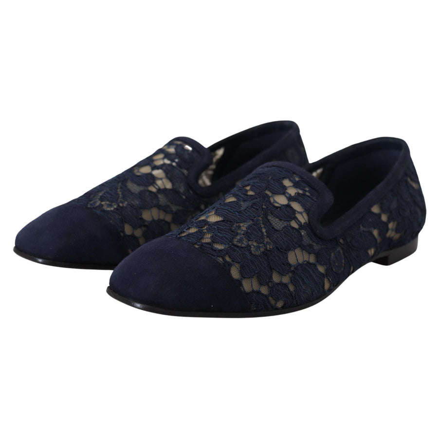 Dolce & Gabbana Blue Loafers