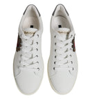 Dolce & Gabbana White Sacred Low Top Sneakers