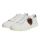 Dolce & Gabbana White Sacred Low Top Sneakers