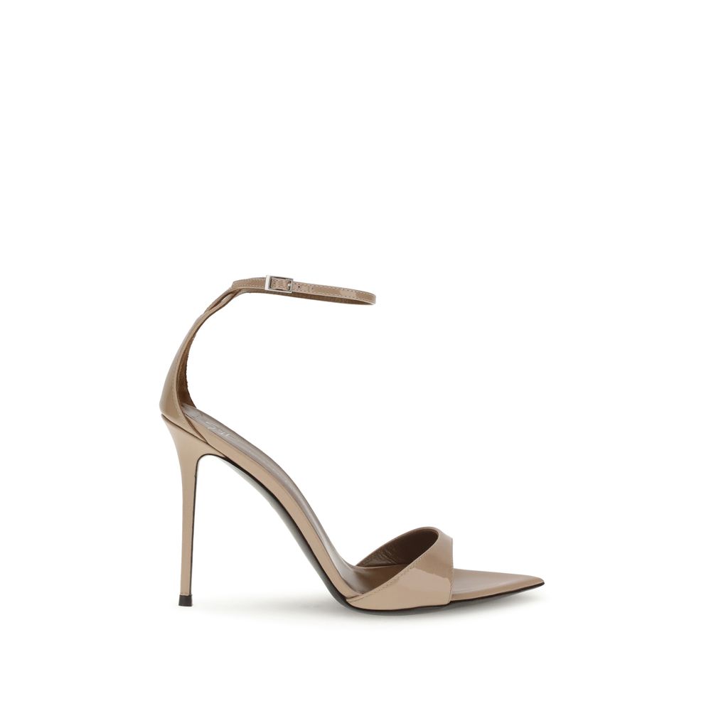 Giuseppe Zanotti Intriigo Beige Strap Sandals