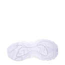 Versace White Leather Cut Out Low Top Sneakers