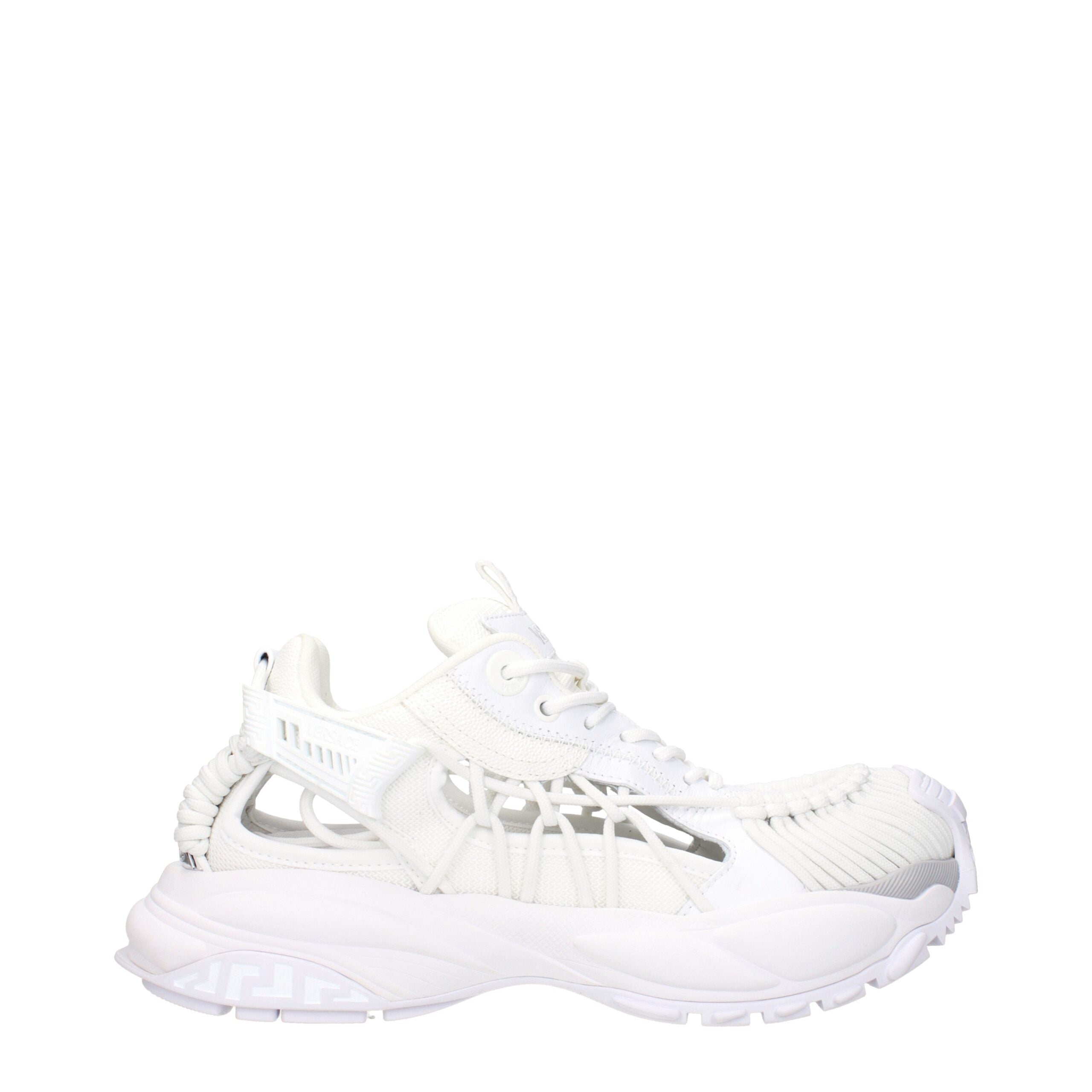 Versace White Air Athletic Men's Sneakers