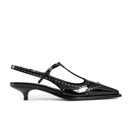 Miu Miu Leather Slingback Pumps