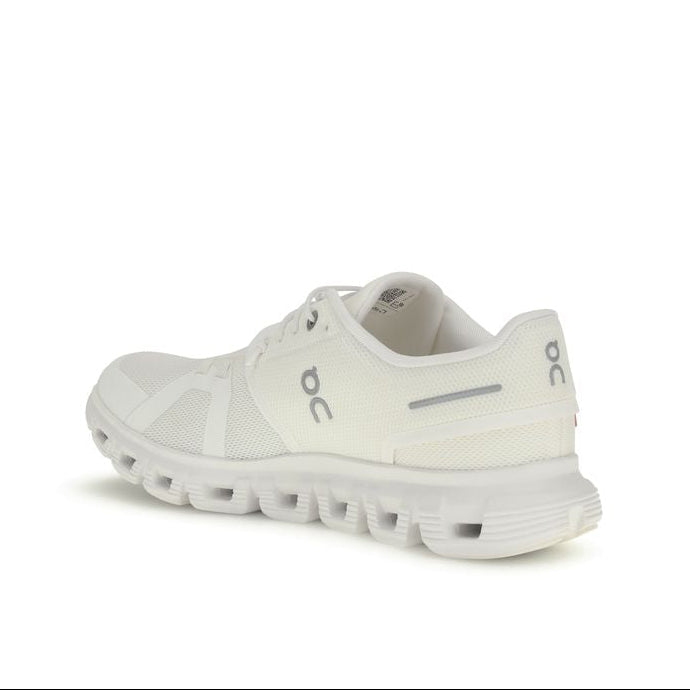 ON Cloud 6 White Sneakers