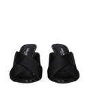 Dolce & Gabbana Black Satin Heels