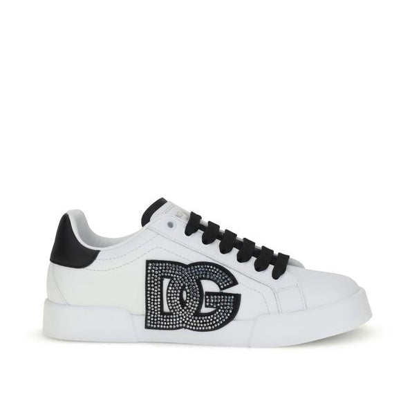 Dolce & Gabbana Crystal Portofino Sneakers