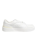 Dolce & Gabbana White Miami Leather Sneakers