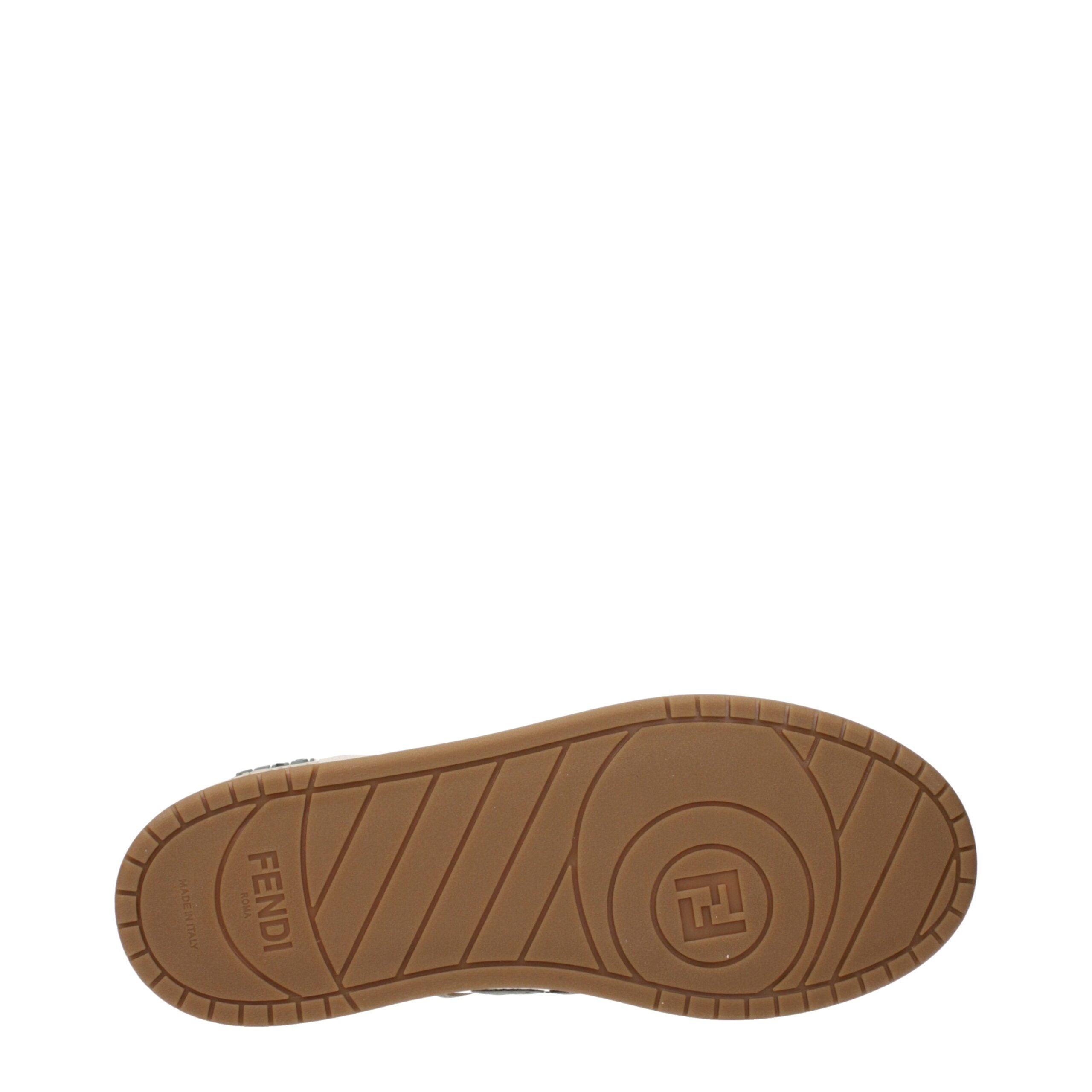 Fendi White Leather Women's Sneaker