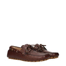 Valentino Garavani Brown Leather Slip-On Men’s Loafers