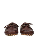 Valentino Garavani Brown Leather Slip-On Men’s Loafers