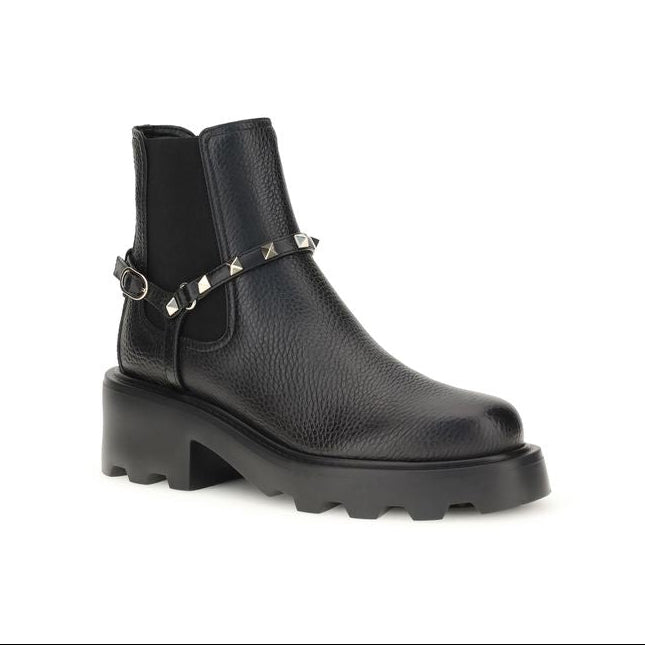 Valentino Garavani Leather Ankle Boots