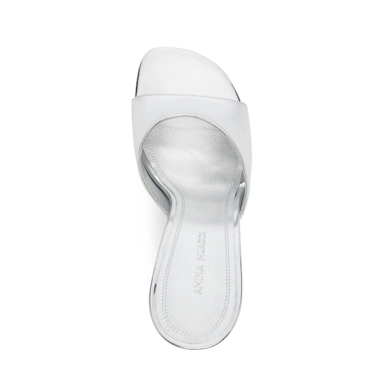 Amina Muaddi Brigitte 95 Mirror Mules