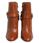 Dolce & Gabbana Brown Leather Ankle Boots